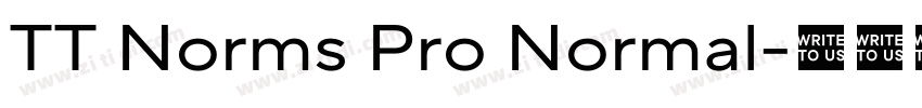TT Norms Pro Normal字体转换 TT Norms Pro Normal字体转换